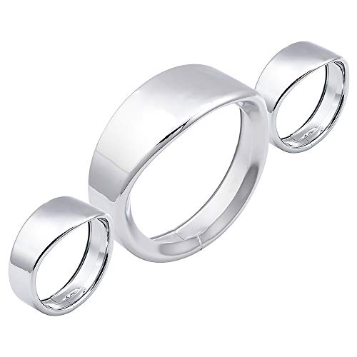 Astra Depot Visor Style 7in. Headlamp Trim Ring + 4.5