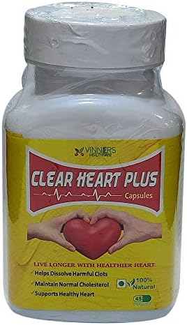 Ayucine Forever Vinner'S Clear Heart Plus Capsules- 45 CAPS x Pack of 8