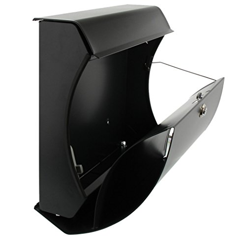 Burg-Wächter brievenbus met geïntegreerd krantenvak, inwerpformaat A4, EU-norm EN 13724, verzinkt staal, Verona 844 ANT… - Afbeelding 5