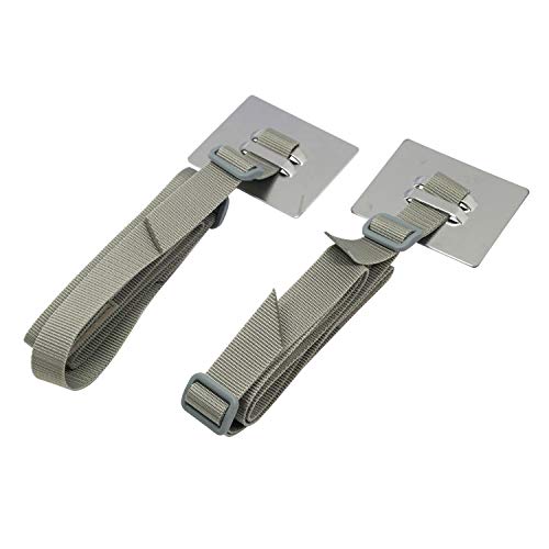 ティーエフサービス 転倒防止金具 ティープレート ラック用 TPR-7090M 日本製 耐震金具 メタリック 2入