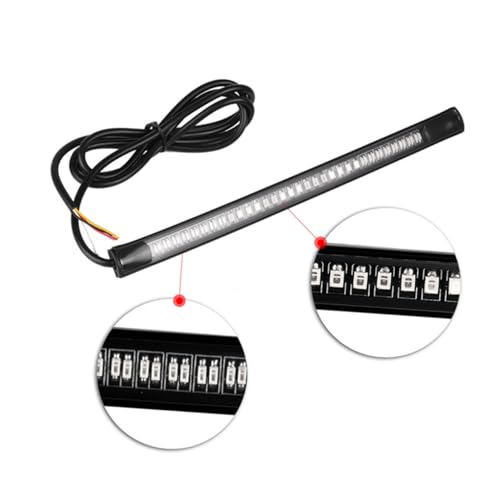 SHERCHPRY 4 Pçs Motocicleta Luzes LED Sinais De Volta Da Motocicleta Luzes De Freio Da Motocicleta
