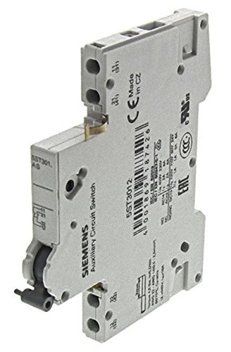 Siemens 5ST3012 Auxiliary Switch 2NC for MCB 5SL, 5SY, 5SP, ON-Off-SW. 5TL1, RCBO 5SU1, RCD 5SV, White