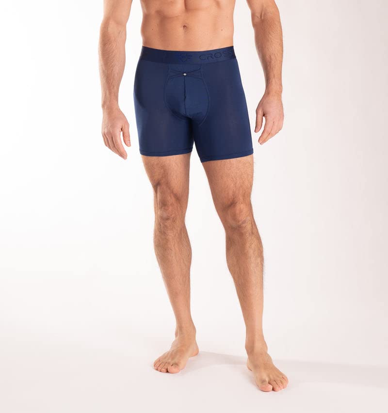 Men's Underwear IKON 6" Boxer Brief Shorts, 24 Hour Comfort and Innovative Access, No Chafe, Breathable and Soft2