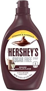 Hershey's Sugar Free Chocolate Syrup (Pack of 2)