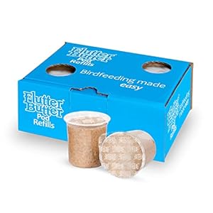 Jacobi Jayne FB-PRB12 – Flutter Butter EcoRefills Bird Food, Buggy, 12