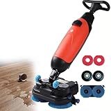 ZHPPED Lavadora de Pisos Comercial, Capacidad de Limpieza de 13000 pies²/h Red