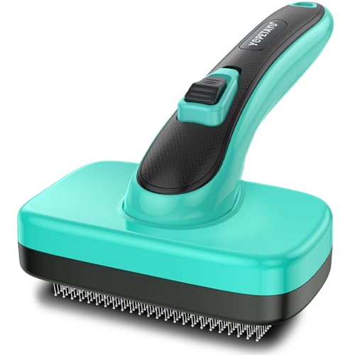 WOPQAEM Self Cleaning Slicker Brush for Dog, Cat,...