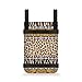 Babrukda Leopard Print Western Aztec Accessories for Crutches Pouch Storage Tote Universal Crutch Storage Bag for Adults, Men and Women Phone and Cup Holder