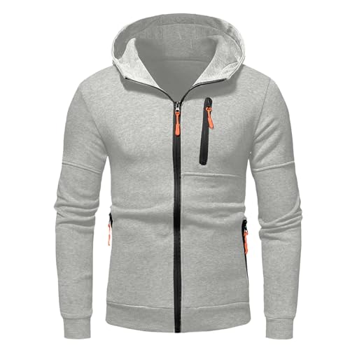 Boys Zip Up Hooded Jacket Teen Skinny Thermal Athletic Sweatshirts Fall Winter Warm School Soft Cozy Fleece Coat2