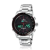 Zeitanzeige - Analog und digital, Dual Time Zone;