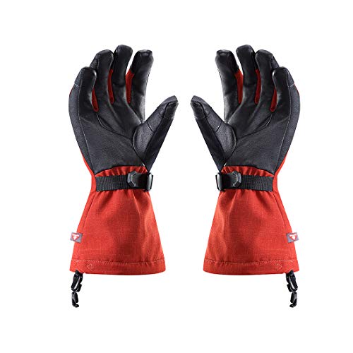KAILAS GORE-TEX 3-in-1 Pro Ski Gloves – Women\'s(Dark Red,M) - Thumbnail 2