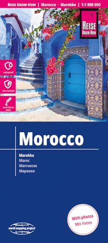Morocco Map - 1:1,000,000 Scale (Reise Know-How World Mapping Project): Reiß- Und Wasserfest (World Mapping Project)