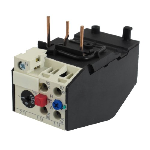 Relais de surcharge thermique tripolaire Uxcell JRS2-12.5 avec plage réglable 8-12.5A
