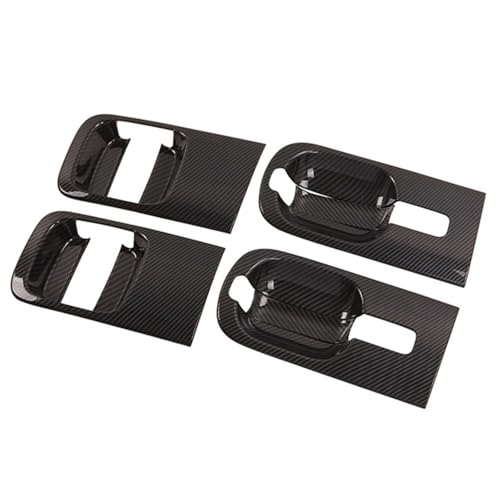 Coque de poignée de porte ABS carbone anti-rayure pour utilitaire H1 I800