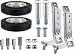BikeHard Heavy Duty Adjustable Training Wheels 20-26"