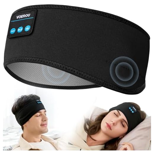 Voerou Bluetooth 5.4 Sleep Headband