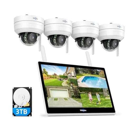Hiseeu 16CH Wireless Security Camera System