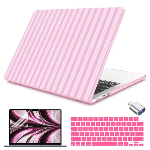 Teryeefi MacBook Air 15�C���` M5/M4/M3/M2 2022-2026�p�P�[�X�A�s���N�X�g���C�v