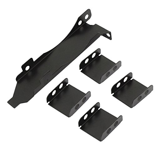 uxcell PCI Slot Bracket Three Fan Rack Mount Set for VGA Video Card Cooling