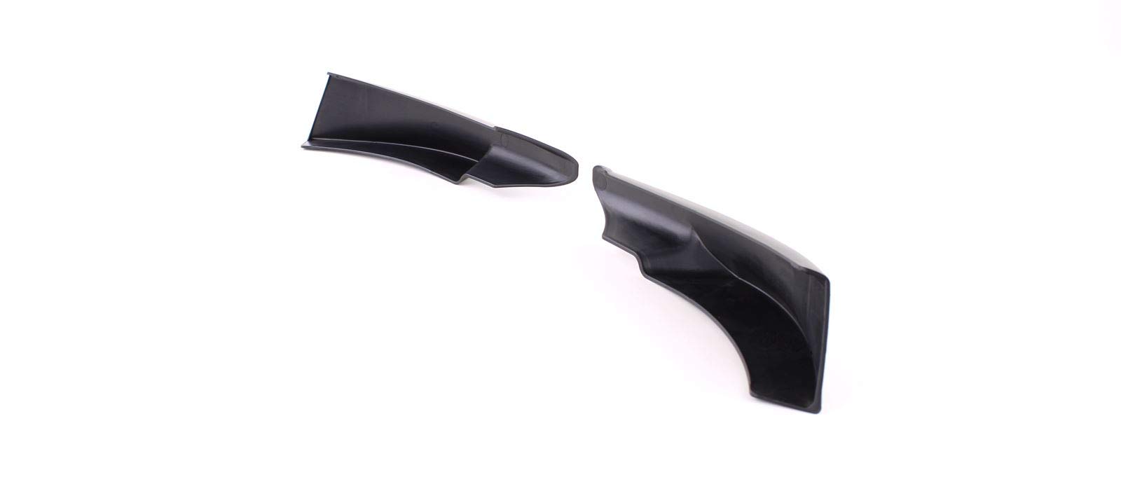 Front Spoiler Flaps Splitter Schwarz Matt passt für 3er BMW E90 E91 08-12