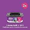 Litter Genie Refill Bags | Jumbo 2-Pack, 56 Total ft | Up to 8 Months of Supply in 2 cartridges | Ultimate Odor Control Cat Litter Bags #1