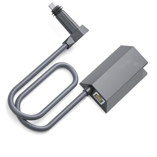 for Starlink Ethernet Adapter Gen 2, for Starlink Standard Actuated Gen 2 Wired External Network, for Starlink to RJ45 Adapter, 1000Mbps Fast Stable Connection
