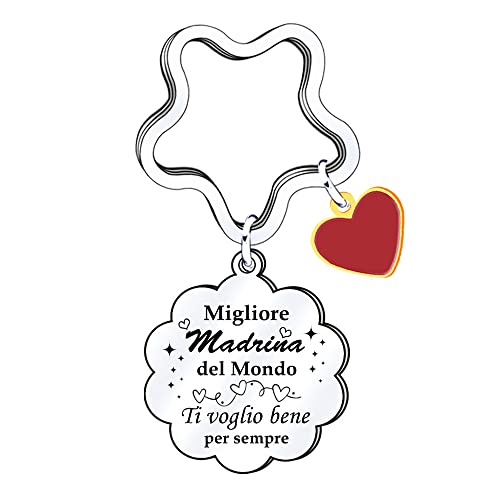 Bracciale Per Madrina In Acciaio Inox Con Incisione, Regalo Per Battesimo O Cresima, Argento - 5