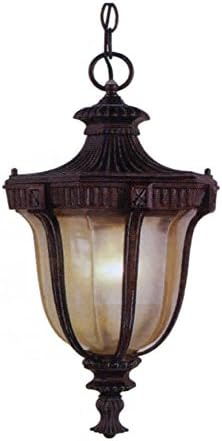 Decorative Wall Lantern Cast Aluminum Outdoor Black