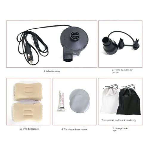 LGZFC Car Double Air Bed Portable Car Sleeping Inflatable Mattress Flocked Camping Mattress with Two Air Pillows, for Smart EQ Fortwo Forfour 453 451 452 450 454 Roadster,C Blue LGZFC Car Double Air Bed Portable Car Sleeping Inflatable Mattress Flocked Camping Mattress with Two Air Pillows, for Smart EQ Fortwo Forfour 453 451 452 450 454 Roadster,C Blue