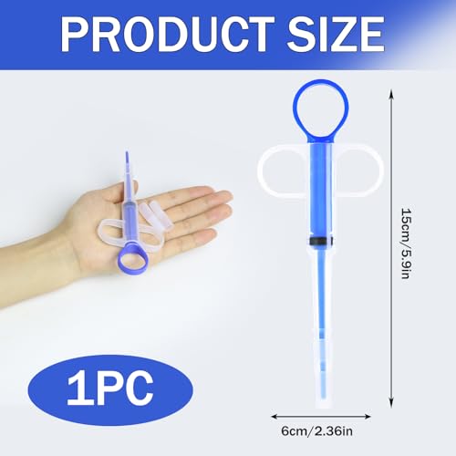 Tabletteneingeber Katze, Medikamenten Feeder Pet , Wiederverwendbare Pusher Spritze Mit Sicherheit Weicher Tipp, Pille Assist Tablettengeber Für Katzen Hunde Kleintier