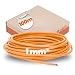 Produktbild Lapp 4510093 PVC Einzelader H05V-K 1 mm² Orange 100m I Stromkabel 1x1mm² flexibel I Litzenleitung für Elektroinstallation I Einzellitze PVC I Hauskabel Orange I Anschlusskabel