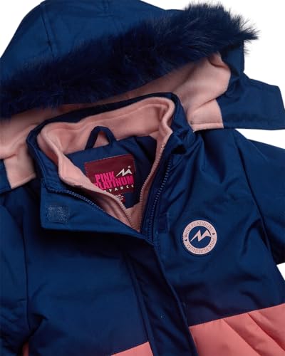 Image of Pink Platinum Girls Snowsuits - 2 Piece Waterproof Toddler Winter Jacket and Ski Pants - Winter Clothes for Girls (2T-16)