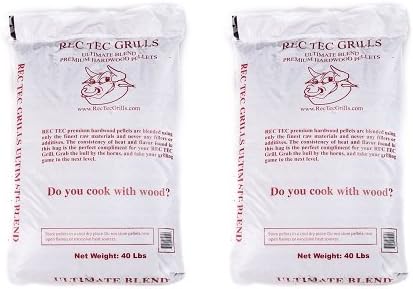 RecTec Grills Ultimate Blend Pellets, 40 lb (2-Pack)