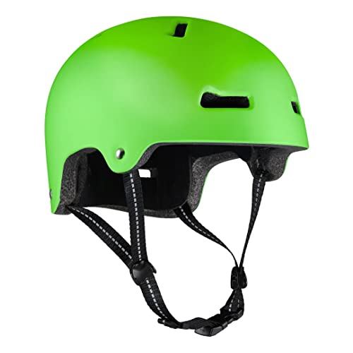 Casque de sport lux adulte vert clair XL protection roller vélo