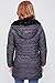 YMI Women's Junior Reversible Faux Fur Puffer Jacket, BLACK, XL