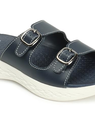Image of Carlton London women's Comfortable & Lightweight Slip-On Sandals