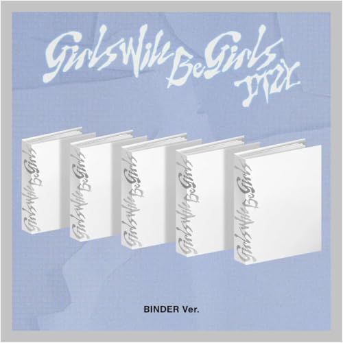IT'ZY Girls Will Be Girls 10th Mini Album with Tracking Sealed (Binder 5 Version Set) + Extra photocards