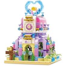 KAZI Flower House Building Toy,Pretend Play Castle Building Blocks,Creative Storytelling Kids Toys for Girls 8-12,Birthday Idea,Home Decoration, for Mom
