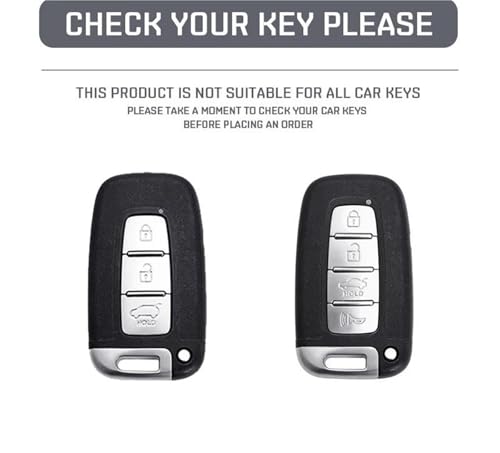 Coque clé voiture Kia rayée ? Solution étui carbone ABS durable