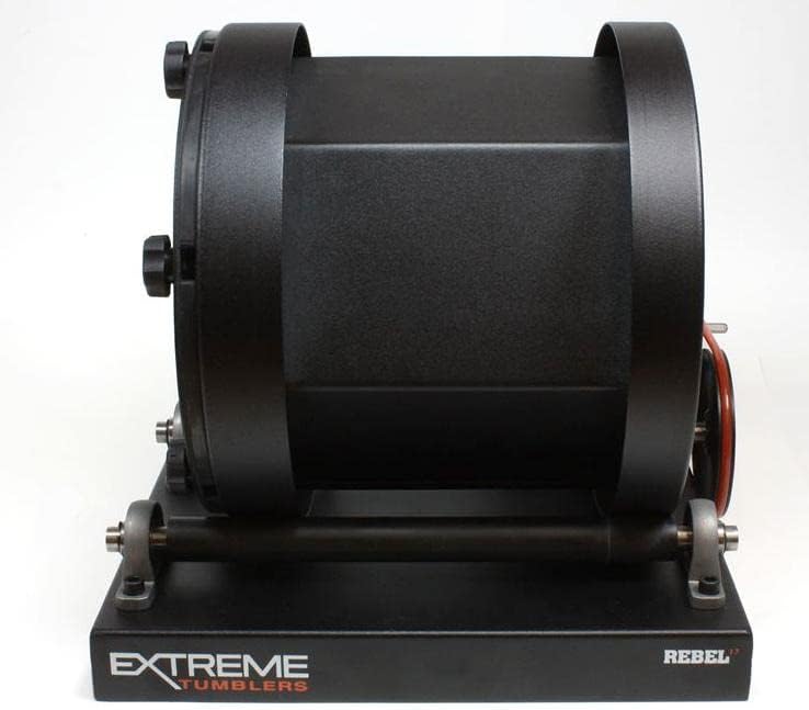 Rebel 17 Low Speed Rock Tumbler, Black