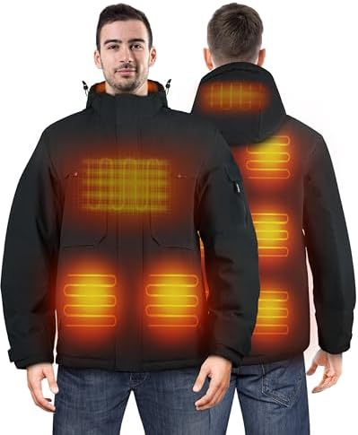 FERIZALA Heated Jackets for Men Women - Rechargeable Men's Soft S...