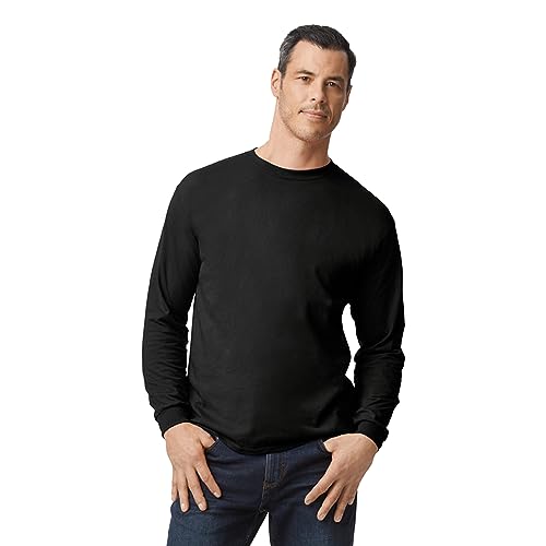Image of Gildan Adult DryBlend Long Sleeve T-Shirt, Style G8400, 2-Pack