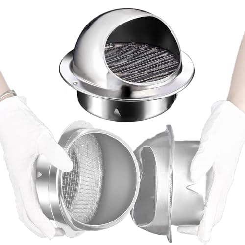 Tapa de ventilación de acero inoxidable esférica para rejilla de aire en pared