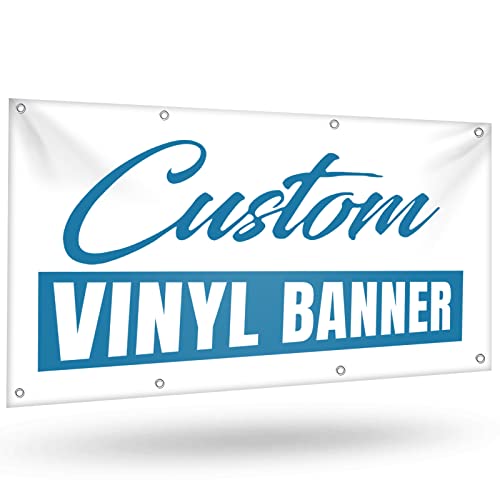 PAPDWHZL Custom Vinyl Banners and Signs Customize for Business Outdoor,