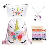 Tamaño: Mochila - 15.5 "x 12; Bolsa de maquillaje - 8" x 4.7 "; Nacklace - Tamaño: 15.7" Cadena con un tamaño de colgante de aproximadamente 1.3 "x 1.4";