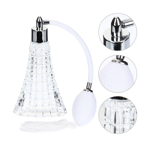 Flacon de parfum en verre au design rétro et texture unique unique - 6
