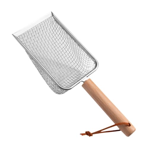 Generic 猫砂ふるい 猫砂スプーン 爬虫類砂すくい 猫砂ふるい すくい砂 砂すくい 子猫用, 4.3mmメッシュ