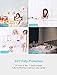 Baby Monitor WiFi Smartphone, Lefun WiFi Baby Monitor with Camera and Audio, Pet Camera with Cloud Storage Two Way Audio Remote Viewing Pan Tilt Zoom Night Vision Motion Detect for Indoor Home