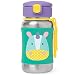Skip Hop Kids Water Bottle With Straw, Stainless Steel Sippy Cup, Unicorn