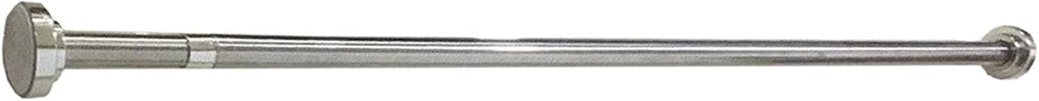 Shower Curtain Rail Telescopic Shower Curtain Rod Stainless Steel Rod Curtain Rod Clothes Pole Shower Curtain Track，for Bathroom,Shower and Closet Curtain Track,70~120cm